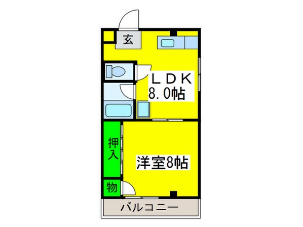 みずほマンションの物件間取画像